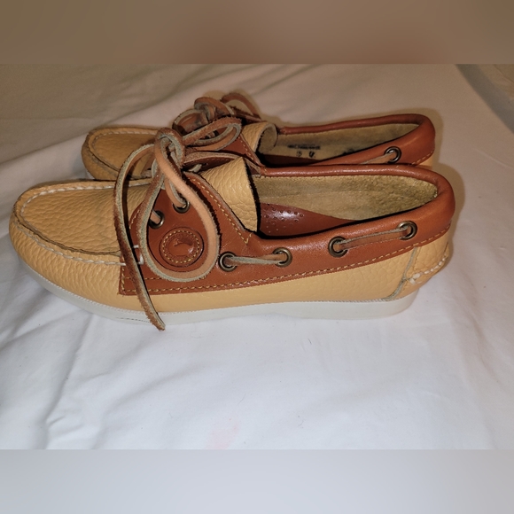 Dooney & Bourke Leather Slip-On Loafers - Picture 4 of 12